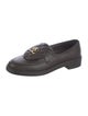 Chanel Interlocking CC Logo Lambskin Loafers