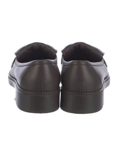 Chanel Interlocking CC Logo Lambskin Loafers