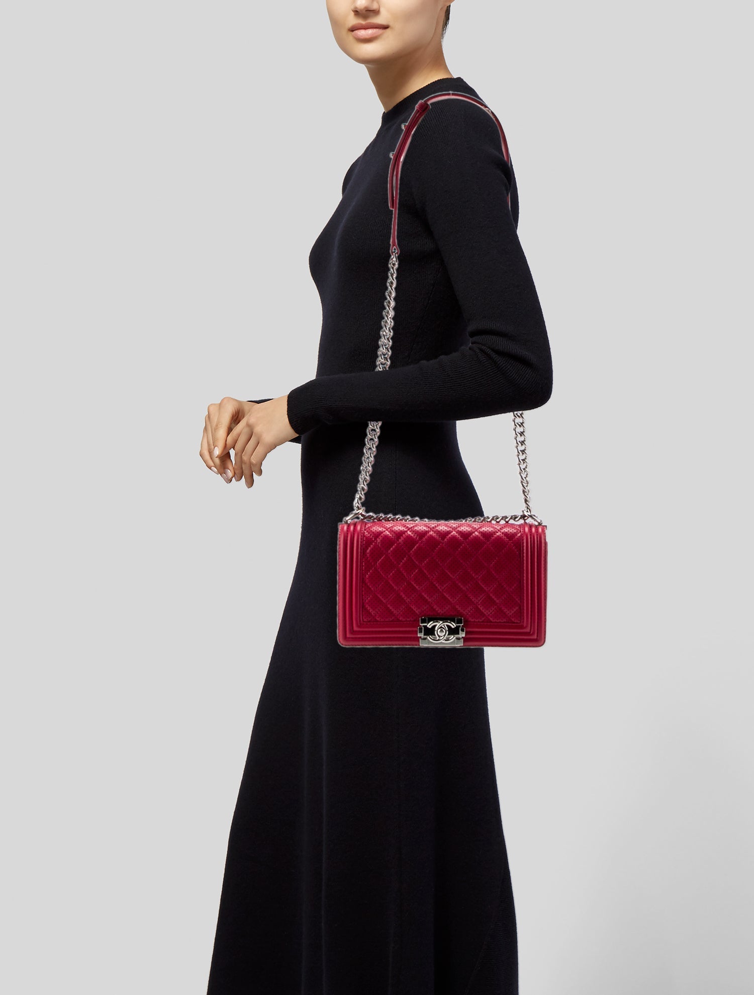 Chanel Medium Perforated Boy Bag