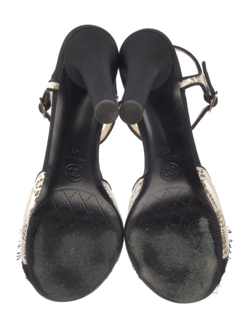 Chanel 2016 Interlocking CC Logo T-Strap Pumps