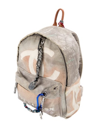 Chanel Graffiti Backpack