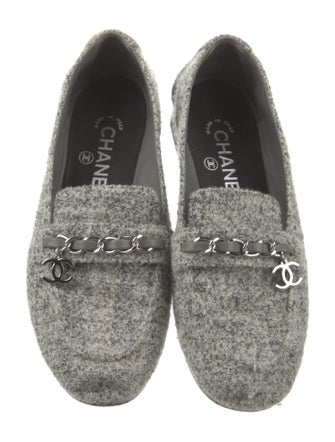 Chanel 2019 Interlocking CC Logo Loafers