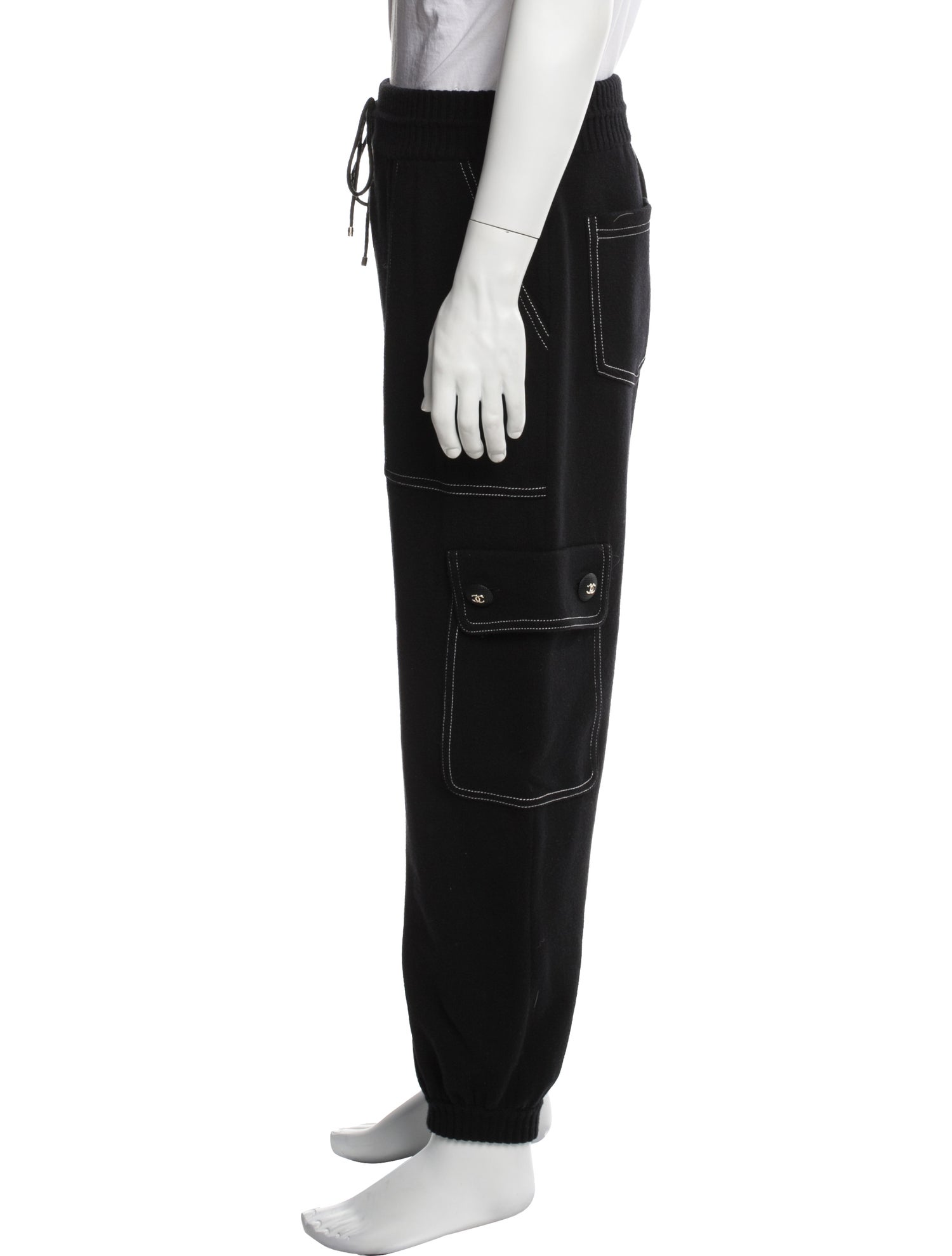 Chanel 2020 Interlocking CC Logo Lounge Bottoms