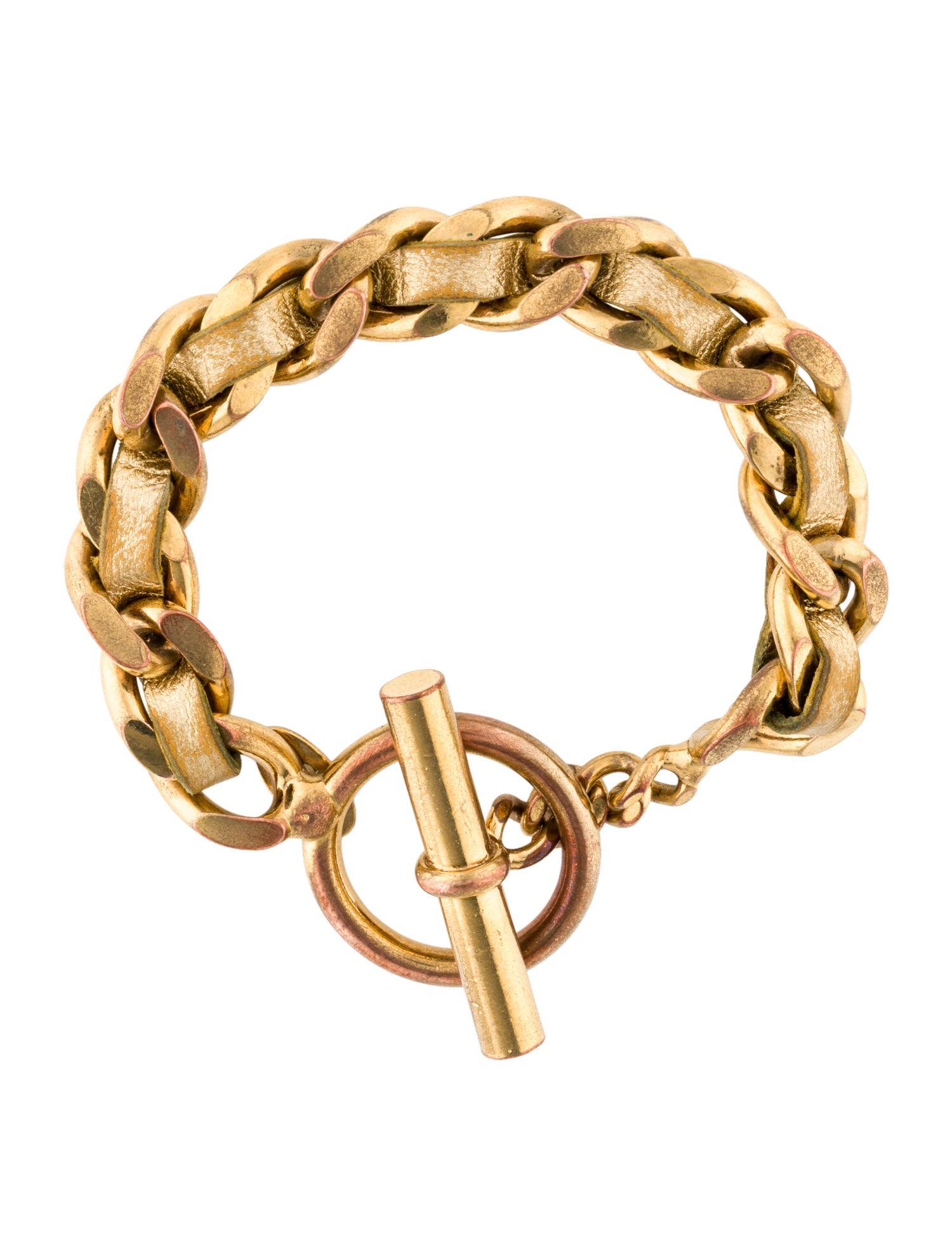 Hermès 18K Diamond Kelly Cadenas Bracelet - 18K Rose Gold