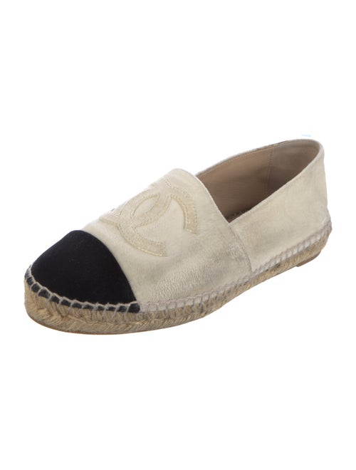 Chanel 2015 Interlocking CC Logo Espadrilles