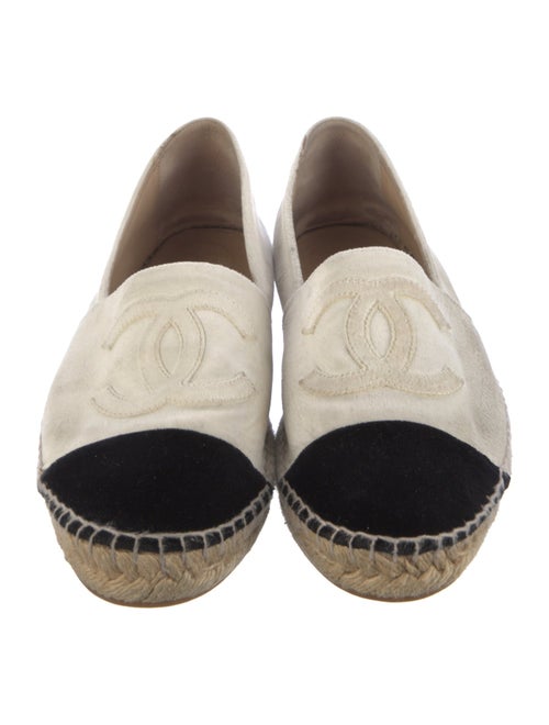 Chanel 2015 Interlocking CC Logo Espadrilles