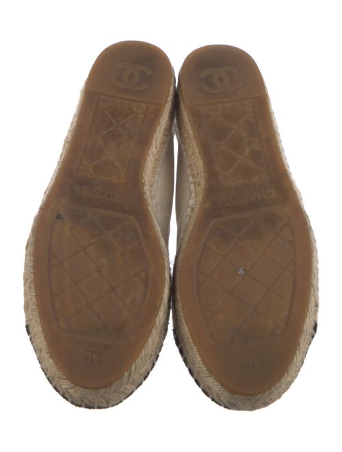 Chanel 2015 Interlocking CC Logo Espadrilles