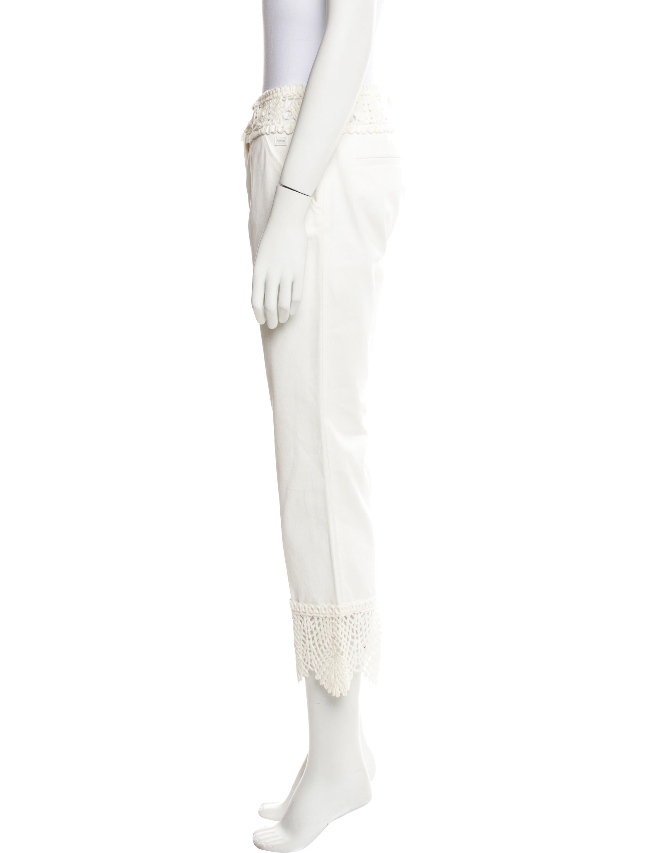 Chanel Vintage Straight Leg Pants