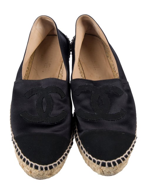 Chanel Leather Espadrilles