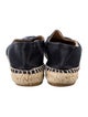 Chanel Leather Espadrilles