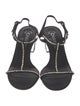Chanel 2011 Interlocking CC Logo T-Strap Sandals