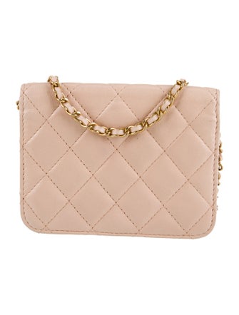 Chanel Mini Pearl Crush Clutch w/ Chain
