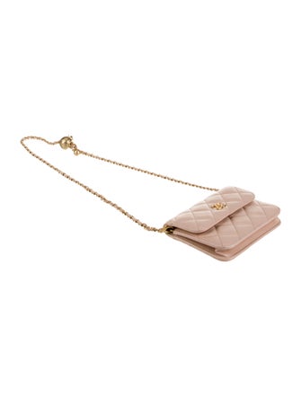 Chanel Mini Pearl Crush Clutch w/ Chain