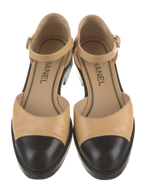 Chanel 2023 Interlocking CC Logo D'Orsay Flats