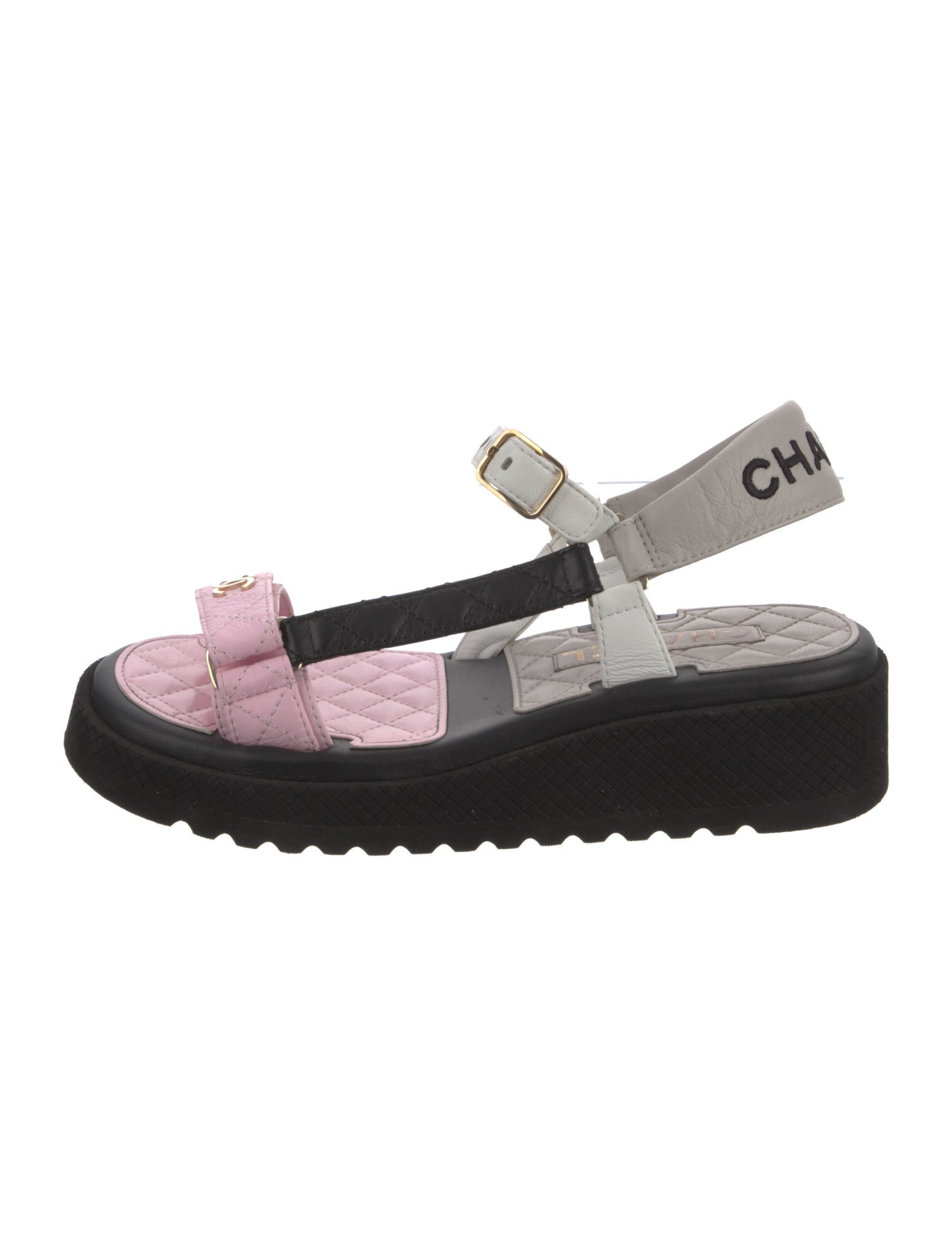 Chanel 2022 Interlocking CC Logo Espadrilles