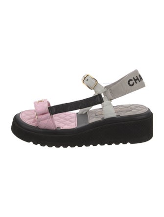 Chanel 2022 Interlocking CC Logo Espadrilles