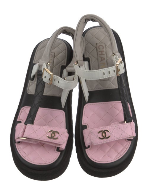 Chanel 2022 Interlocking CC Logo Espadrilles