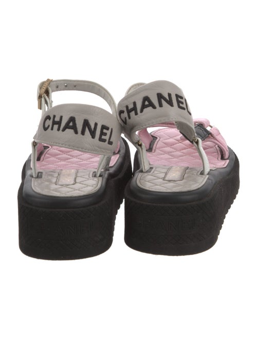 Chanel 2022 Interlocking CC Logo Espadrilles