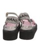 Chanel 2022 Interlocking CC Logo Espadrilles