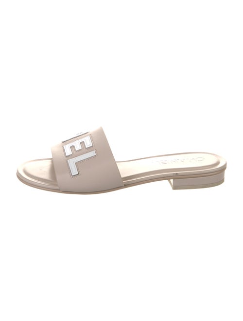 Chanel 2023 Leather Slides