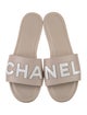 Chanel 2023 Leather Slides