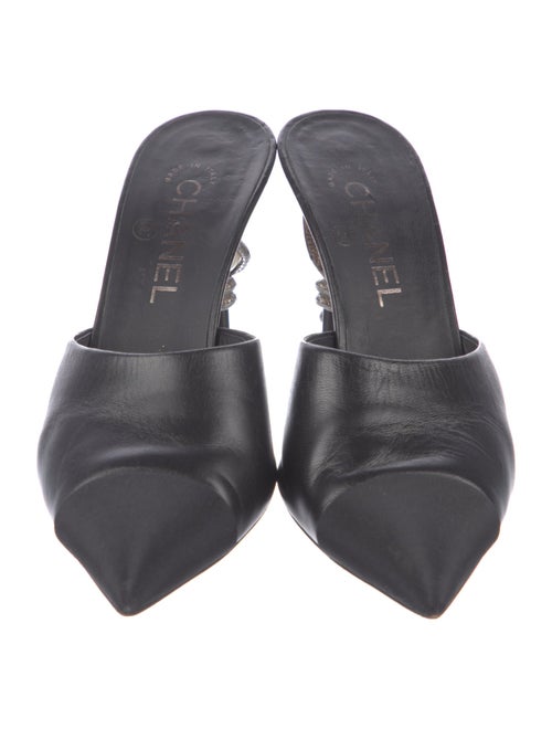 Chanel 2016 Interlocking CC Logo Mules