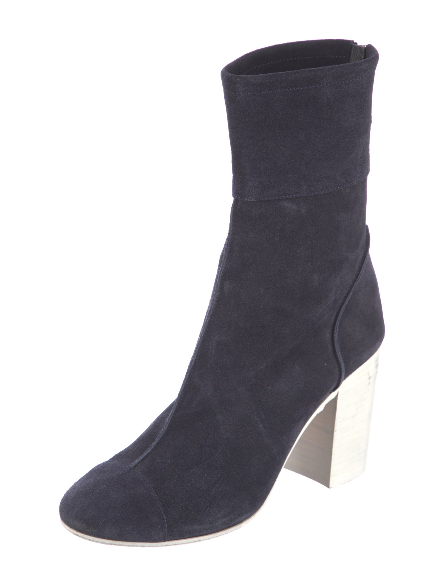 Chanel 2020 Interlocking CC Logo Sock Boots