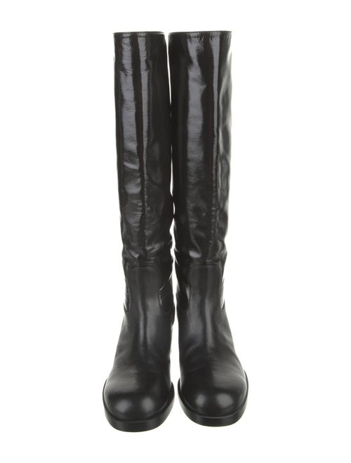 Chanel 2021 Interlocking CC Logo Riding Boots
