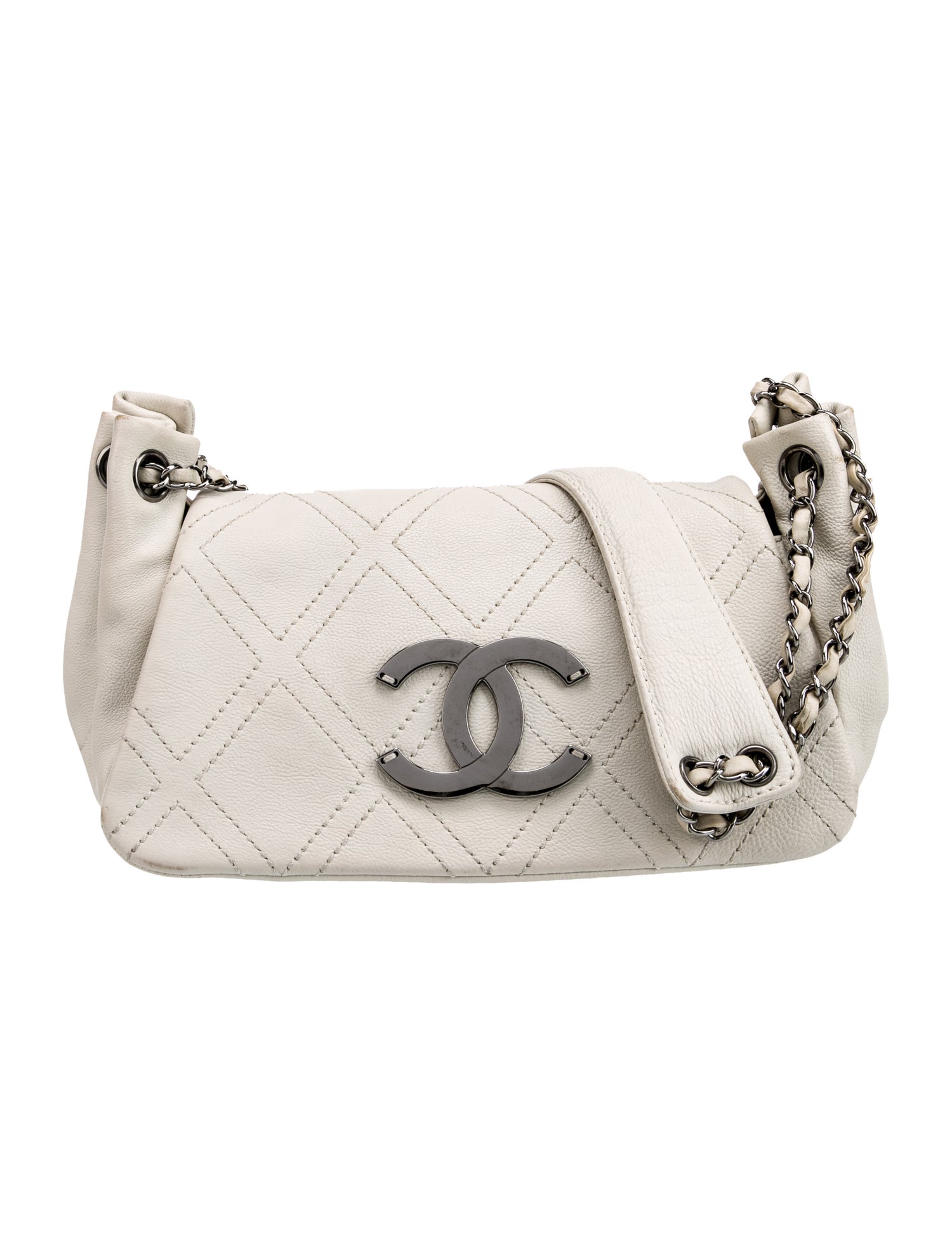 Chanel Diamond Stitch Accordion Flap