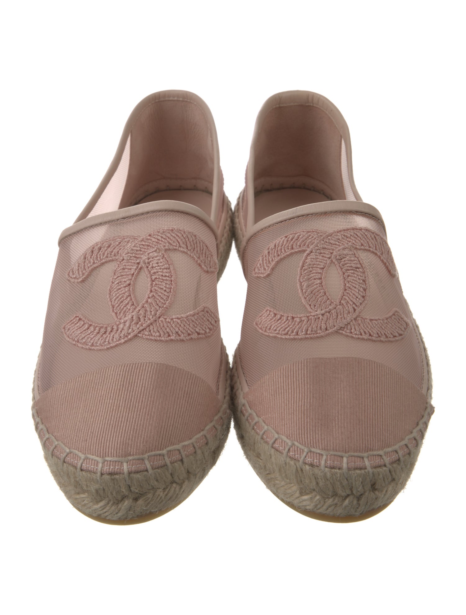 Chanel 2020 Interlocking CC Logo Espadrilles