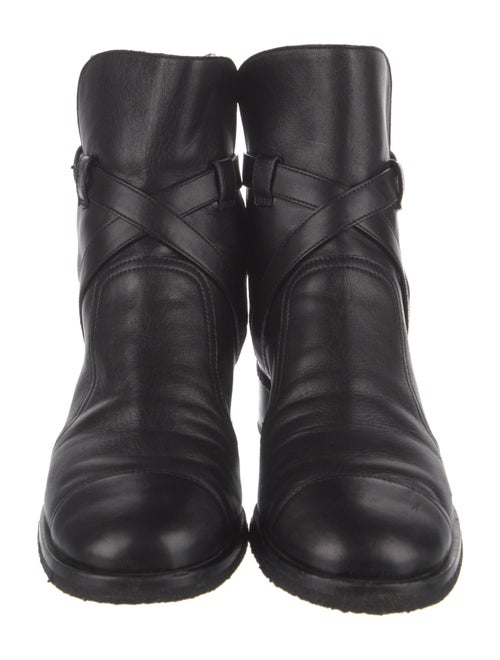 Chanel 2014 Calfskin Moto Boots