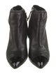 Chanel Interlocking CC Logo Leather Boots