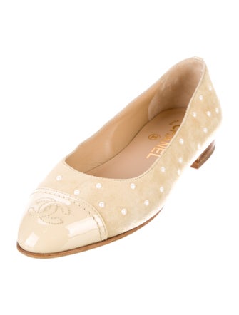 Chanel 2018 Interlocking CC Logo Flats