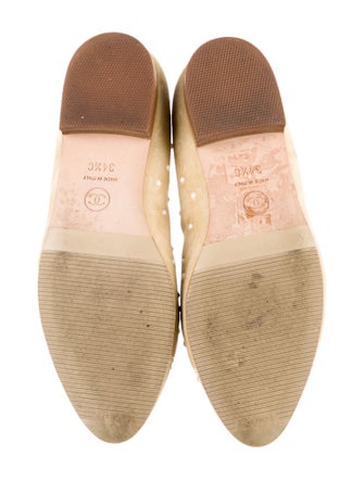 Chanel 2018 Interlocking CC Logo Flats