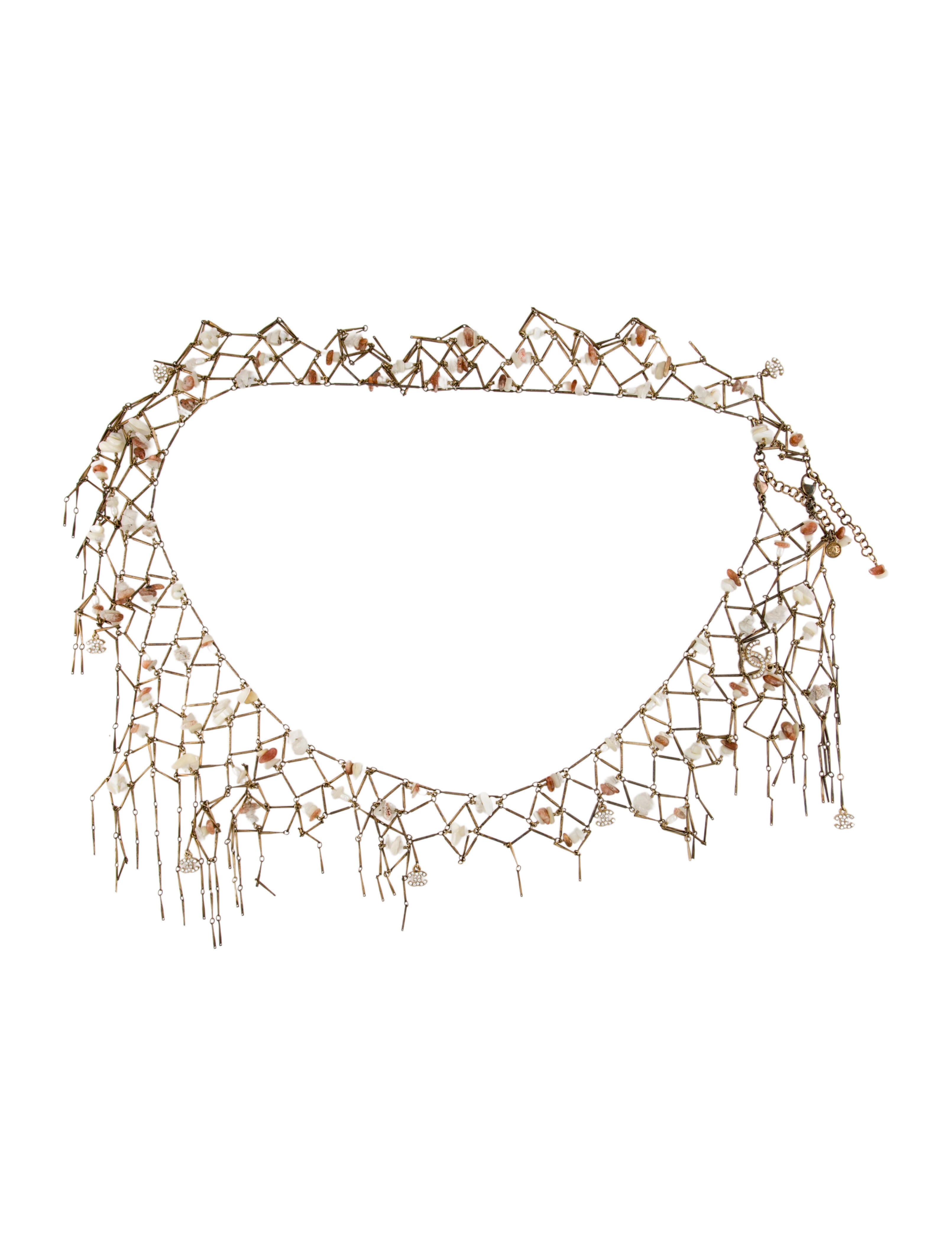 Chanel 2011 Wide Chain-Link Belt