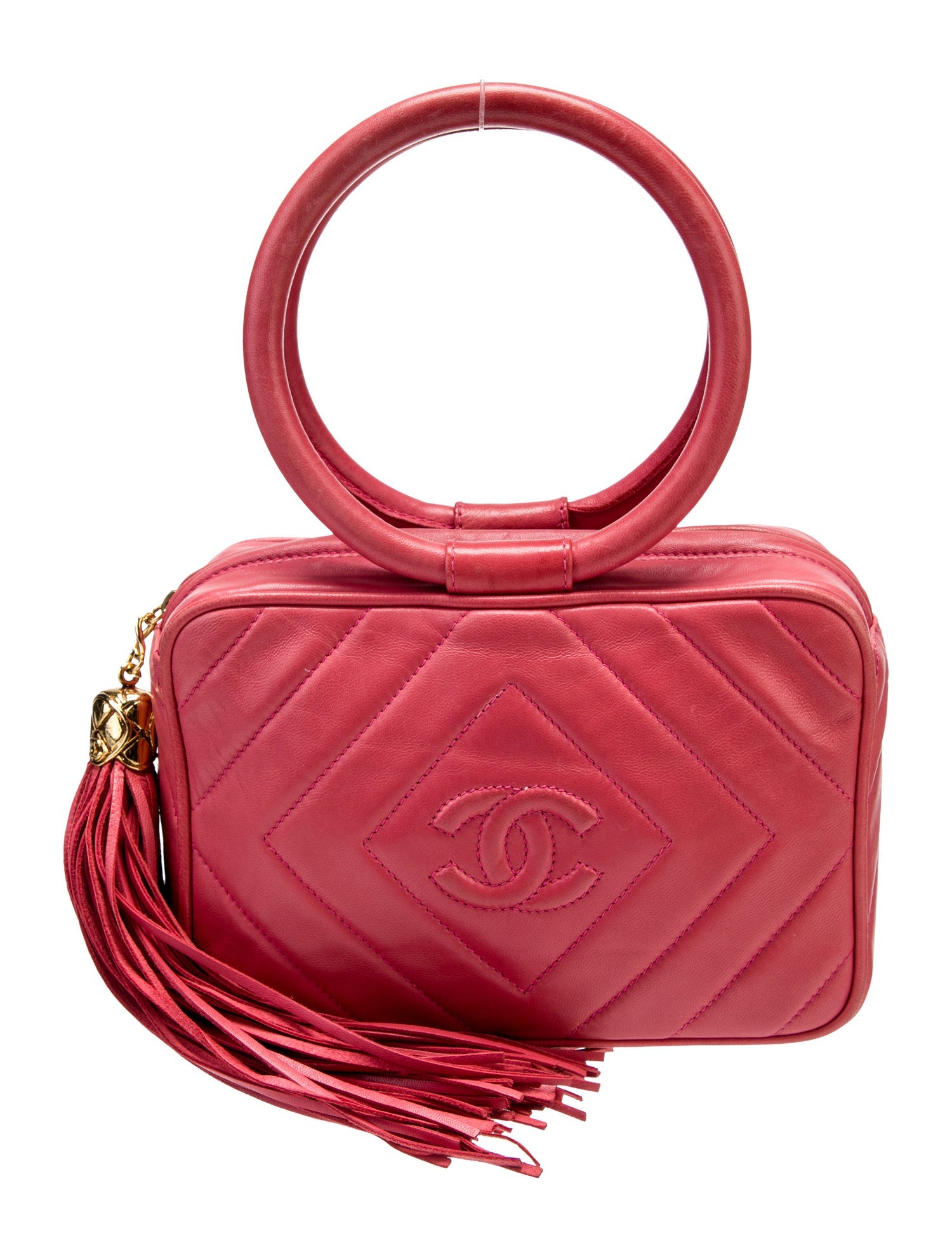Chanel Circle Tassel Handle Bag