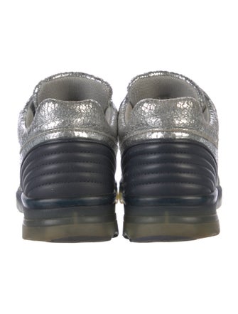 Chanel Interlocking CC Logo Calfskin Sneakers