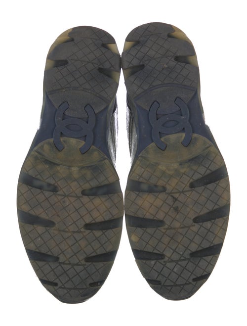 Chanel Interlocking CC Logo Calfskin Sneakers