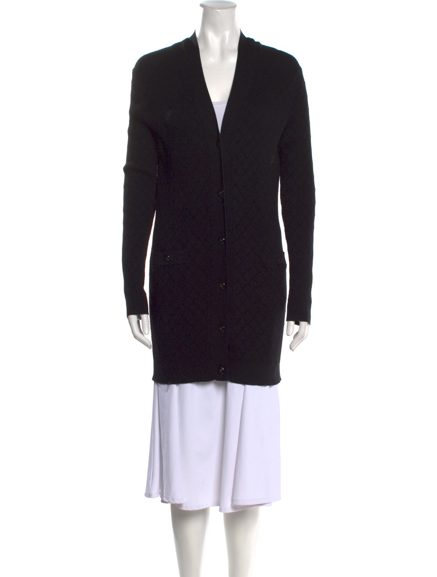 Chanel 2013 V-Neck Sweater