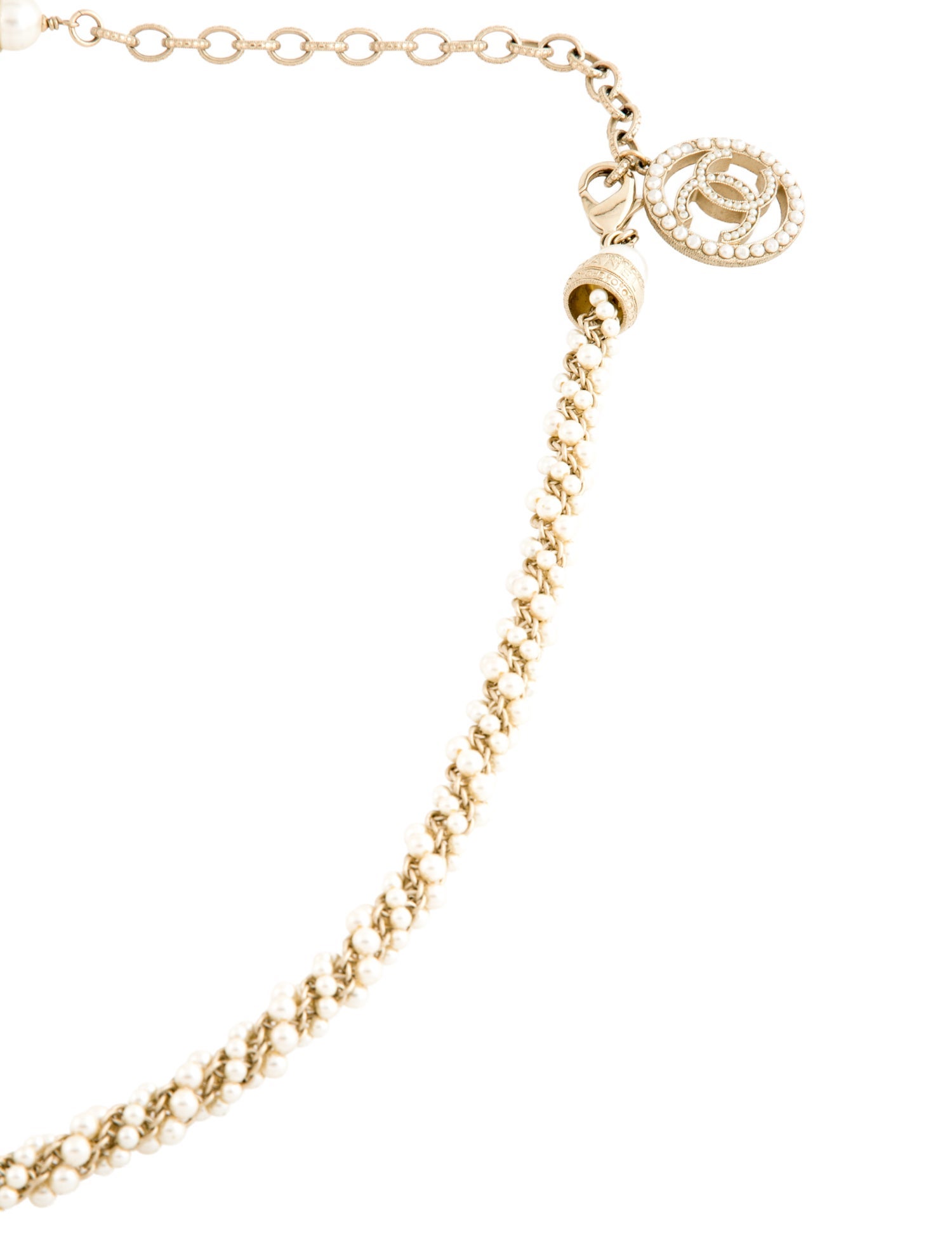 Chanel Skinny Metal Waist Belt