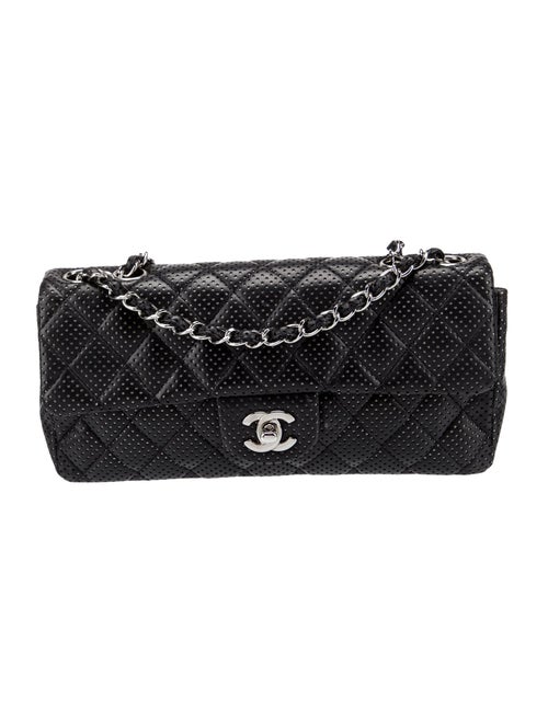 Chanel Perforated E/W Flap Bag
