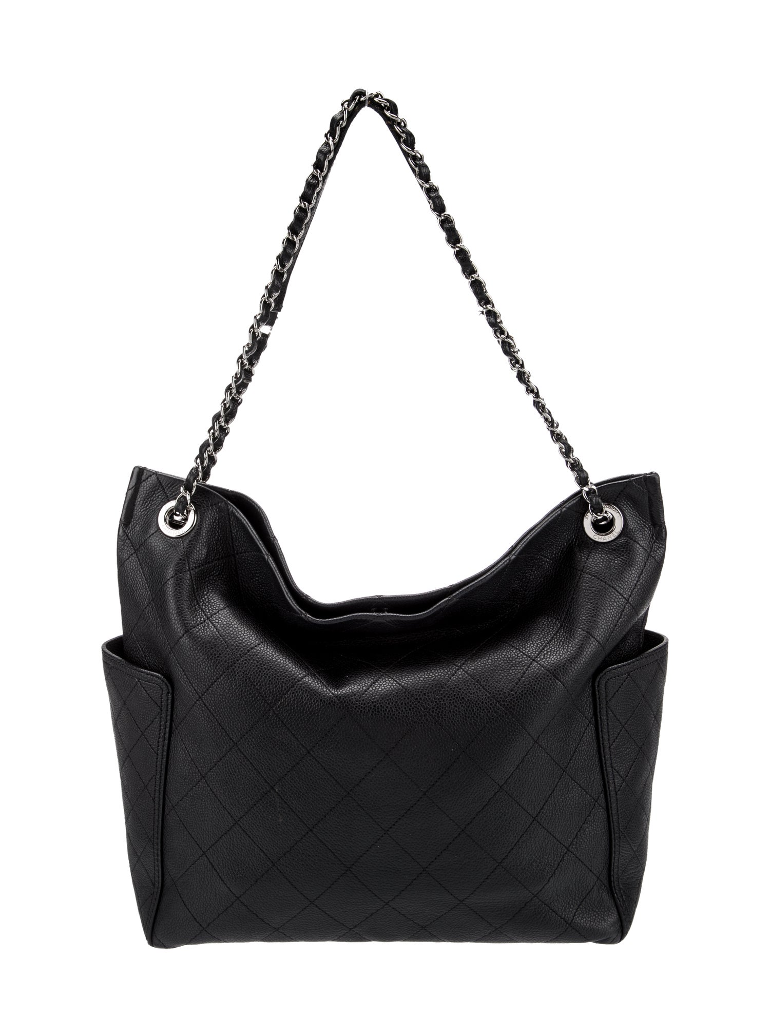 Chanel Quilted Around Pocket Tote