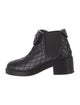 Chanel 2023 Interlocking CC Logo Chelsea Boots
