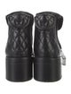 Chanel 2023 Interlocking CC Logo Chelsea Boots