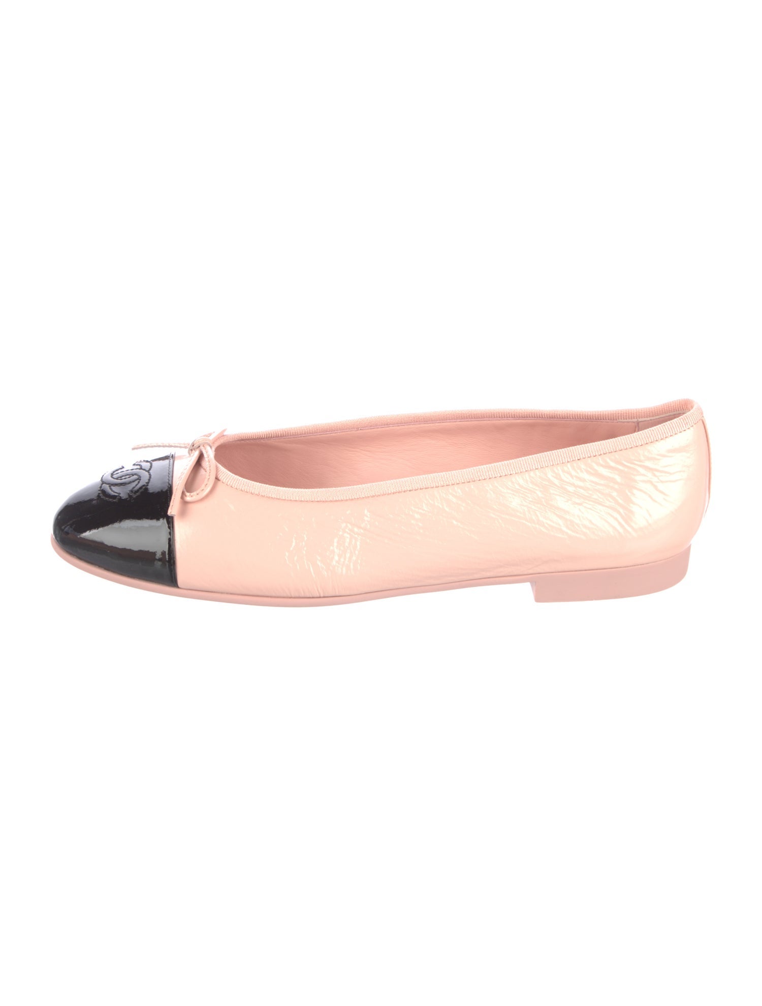 Chanel 2025 Interlocking CC Logo Ballet Flats