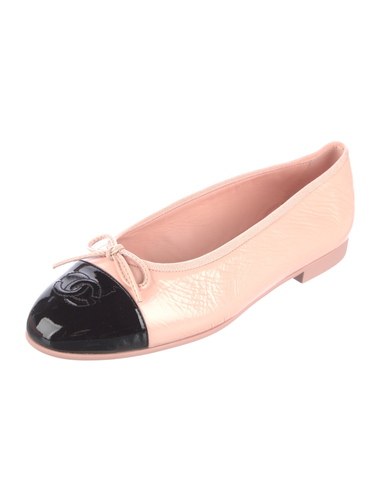 Chanel 2025 Interlocking CC Logo Ballet Flats