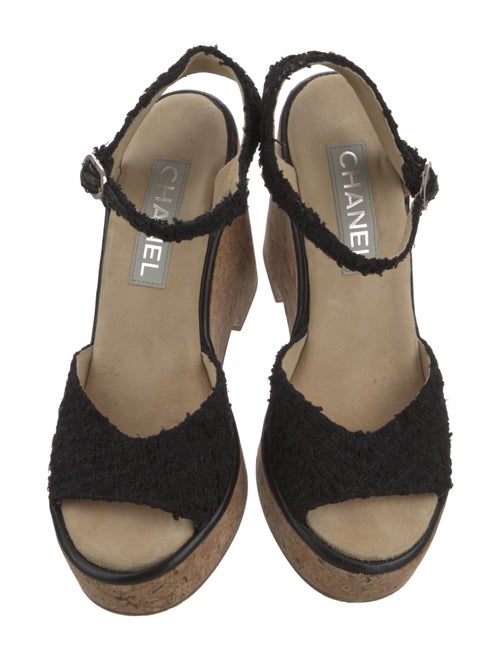 Chanel 2023 Interlocking CC Logo Espadrilles