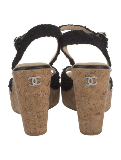 Chanel 2023 Interlocking CC Logo Espadrilles