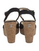 Chanel 2023 Interlocking CC Logo Espadrilles