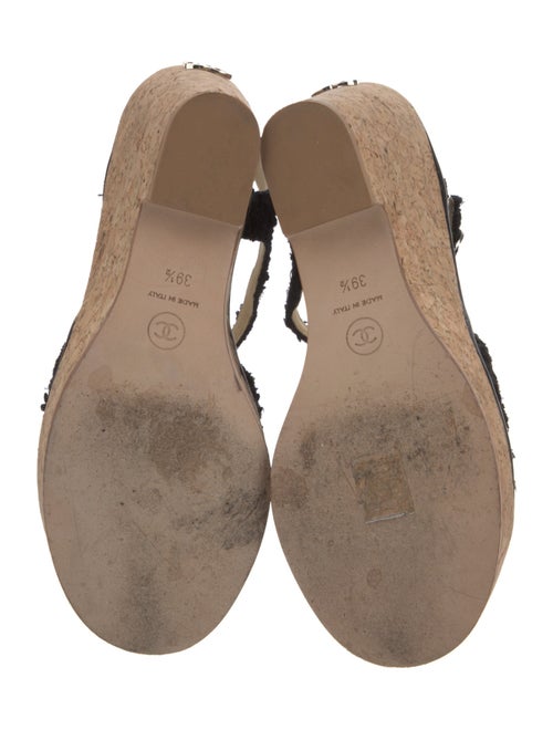 Chanel 2023 Interlocking CC Logo Espadrilles